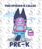 Blue B2S PreK PNG - Digital Download - GL