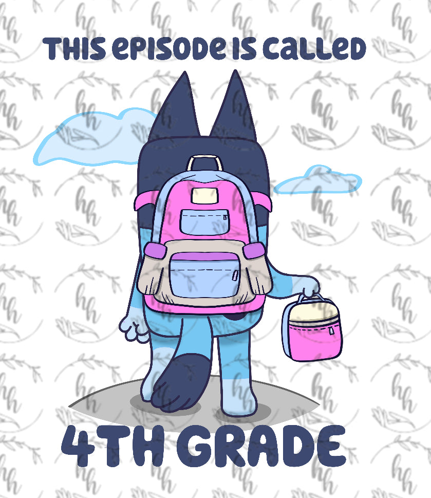 Blue B2S 4th PNG - Digital Download - GL