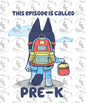 Blue B2S PreK PNG - Digital Download