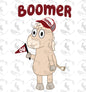 Blue Boomer PNG - Digital Download
