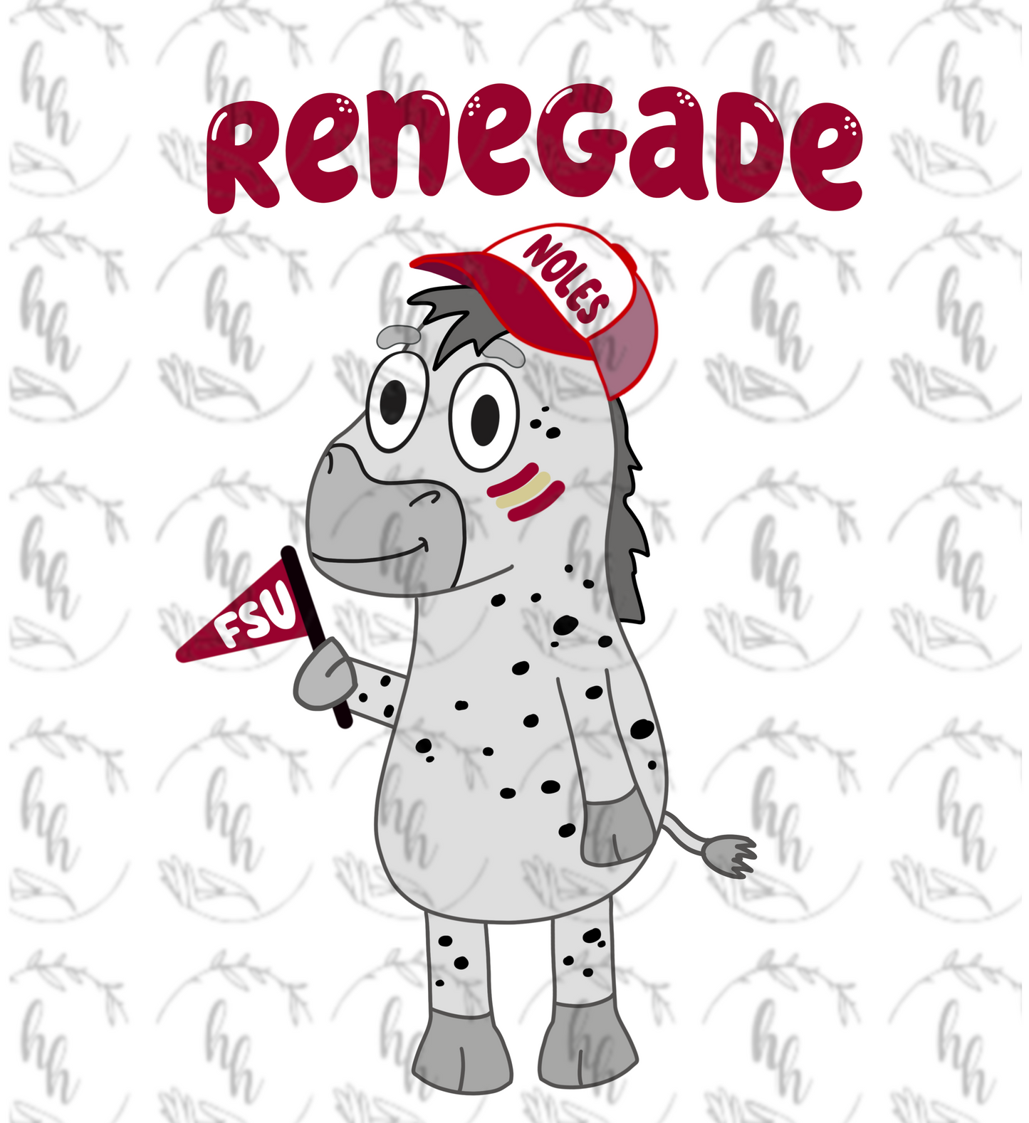 Blue Renegade PNG - Digital Download