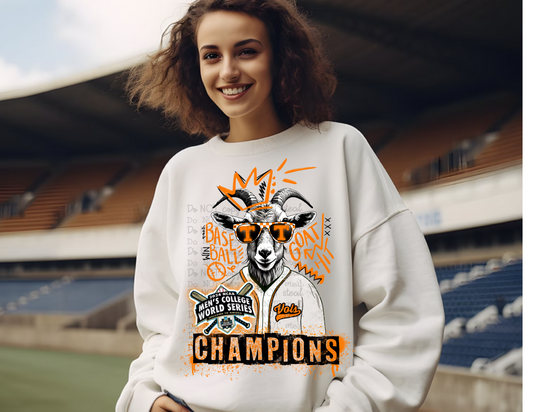 COLLEGE WORLD CHAMPS BUNDLE OF 4 - Baseball PNG - Digital Downloads