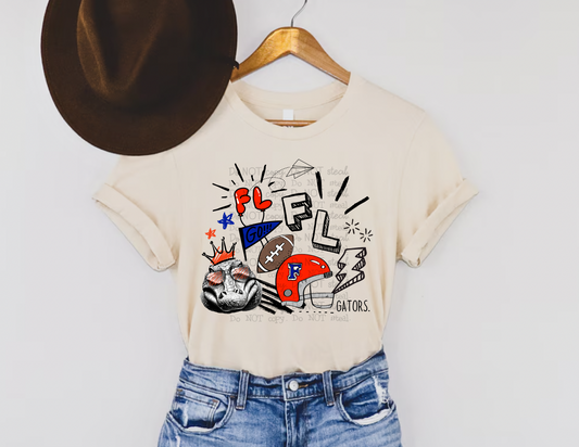 '24 FL COLLAGE Doodle PNG - Digital Download