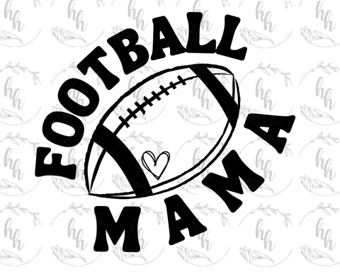 Football Mama PNG - Digital Download
