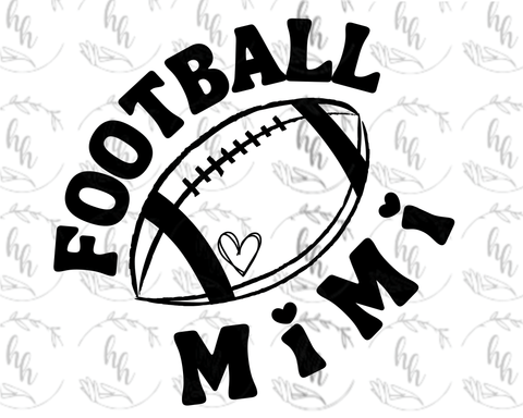 Football Mimi PNG - Digital Download