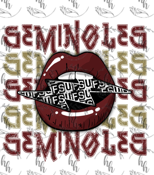 FSU Rock PNG - Digital Download