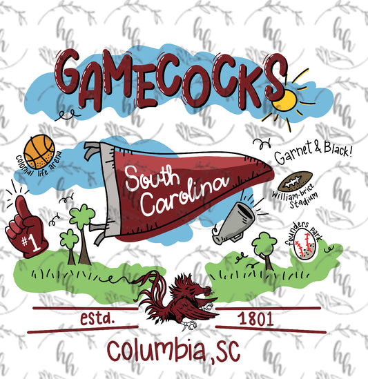 Game Doodle PNG - Digital Download