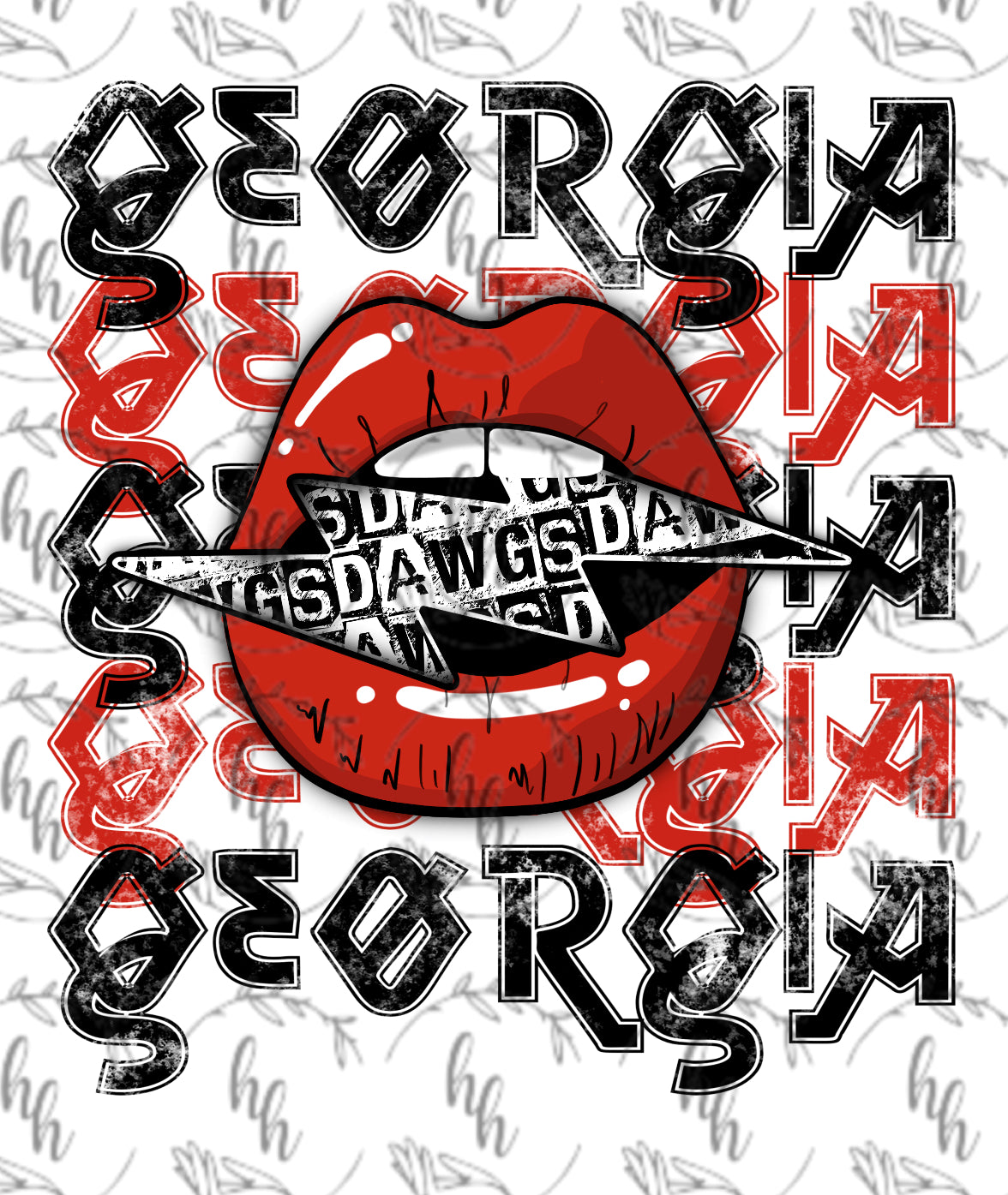 GA Rock PNG - Digital Download