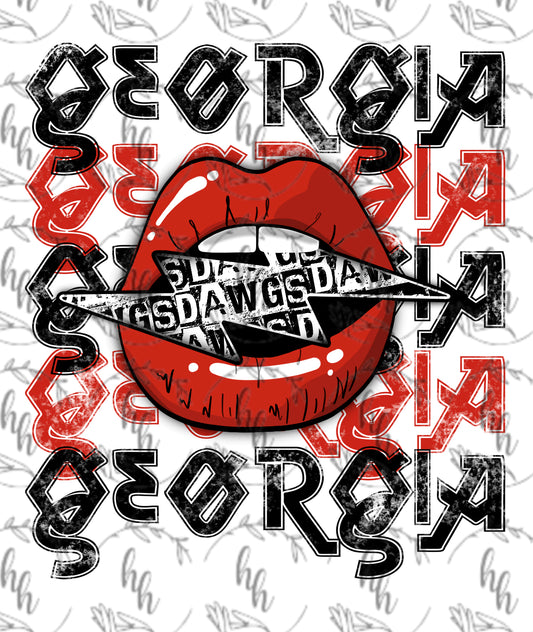 GA Rock PNG - Digital Download