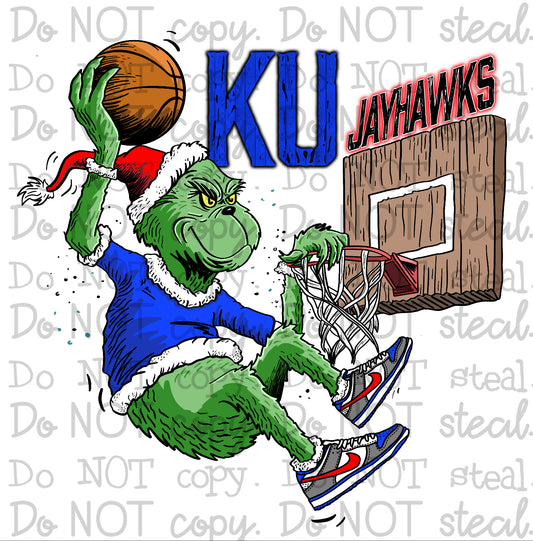 Green Baller - Jayhawks PNG