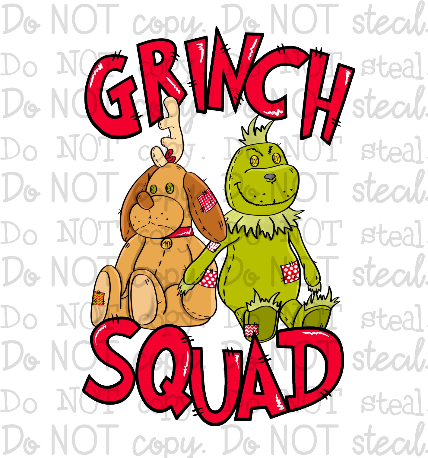 Stuffie G Squad PNG - digital download