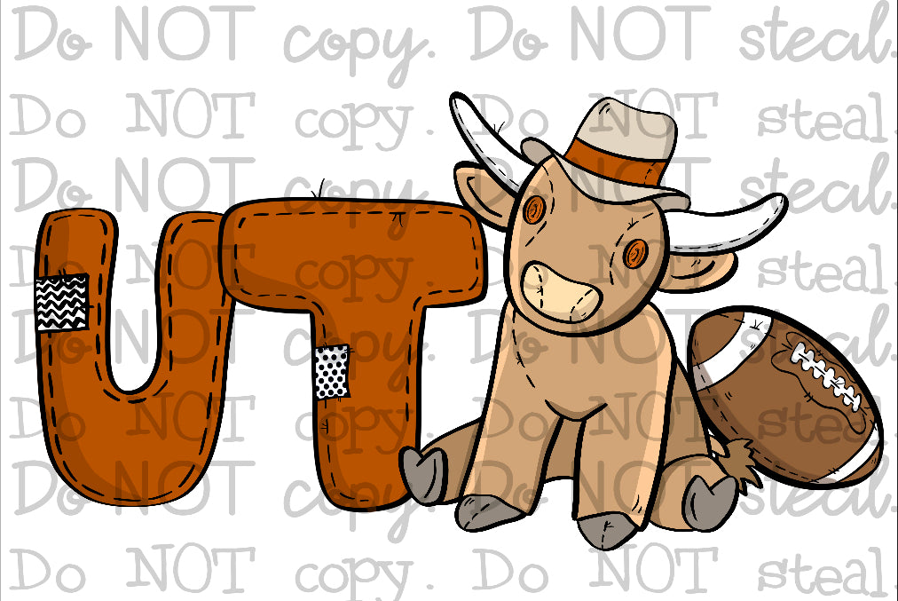 UT Plushie PNG - Digital Download