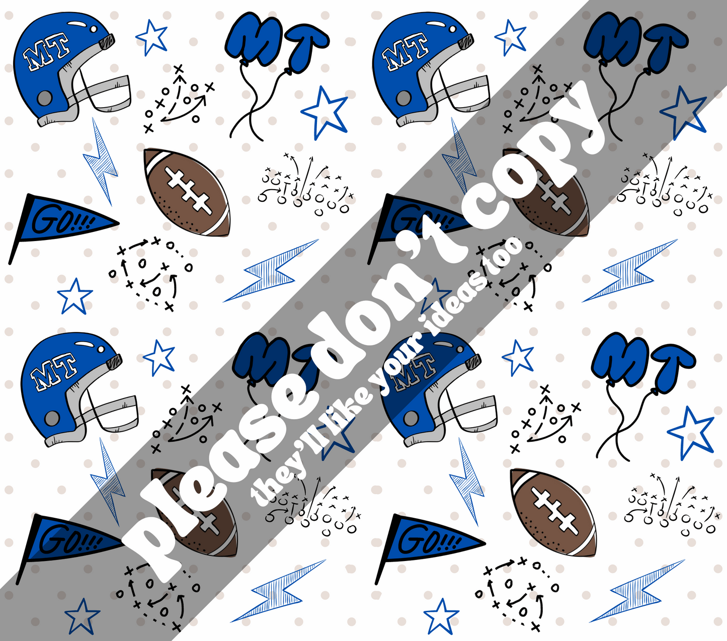 MT doodle pattern PNG - Digital Download