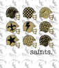 Saints Helmet PNG - Digital Download