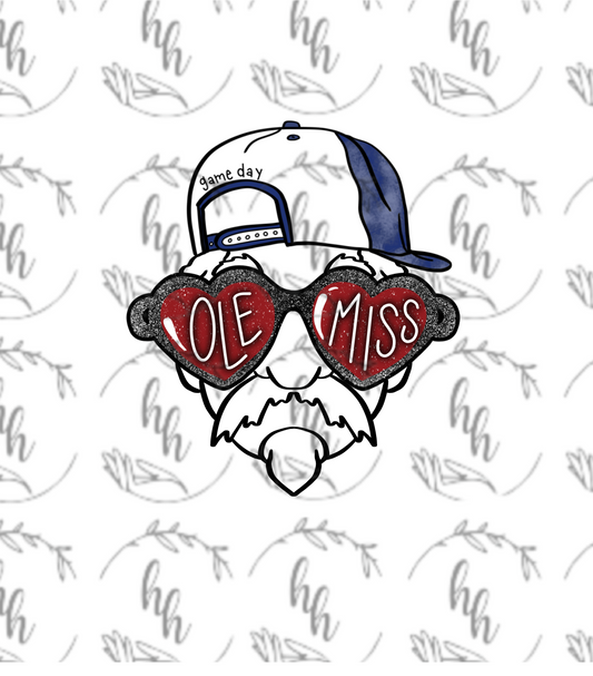 MISS Heart Glasses PNG - Digital Download