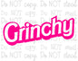 Pink Grinchy PNG - Digital Download