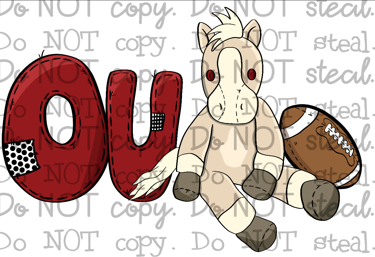 OU Plushie PNG - Digital Download