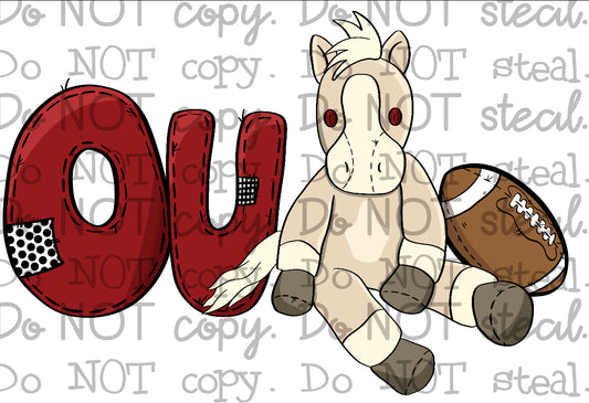 OU Plushie PNG - Digital Download
