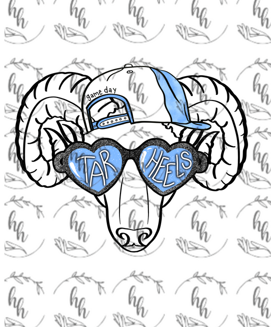 Heels Heart Glasses PNG - Digital Download