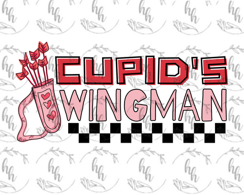 Cupids Wingman PNG - Digital Download