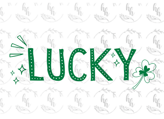 Lucky Doodle PNG - Digital Download