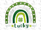 Lucky Rainbow PNG - Digital Download
