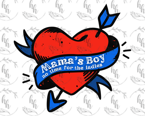 Mama's Boy PNG - Digital Download
