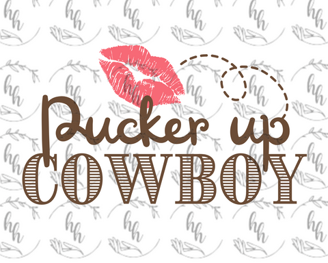 Pucker Up PNG - Digital Download