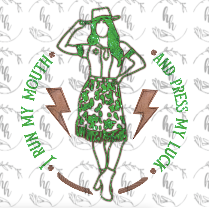 Press My Luck PNG - Digital Download