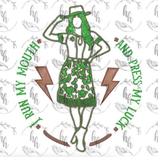 Press My Luck PNG - Digital Download