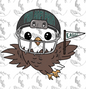 Baby Eagles PNG - Digital Download