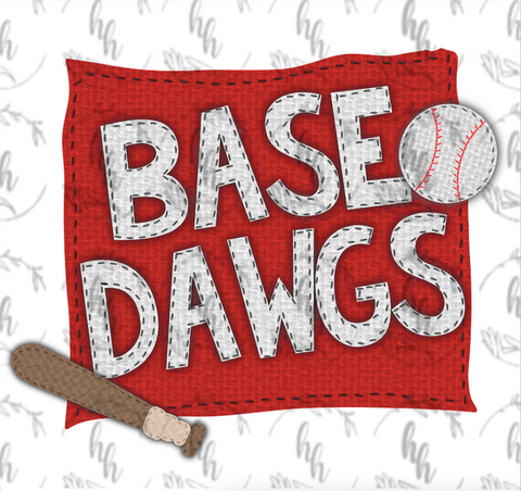 Fabric Base dawgs PNG - Digital Download
