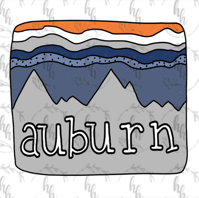 Pata Auburn PNG - Digital Download