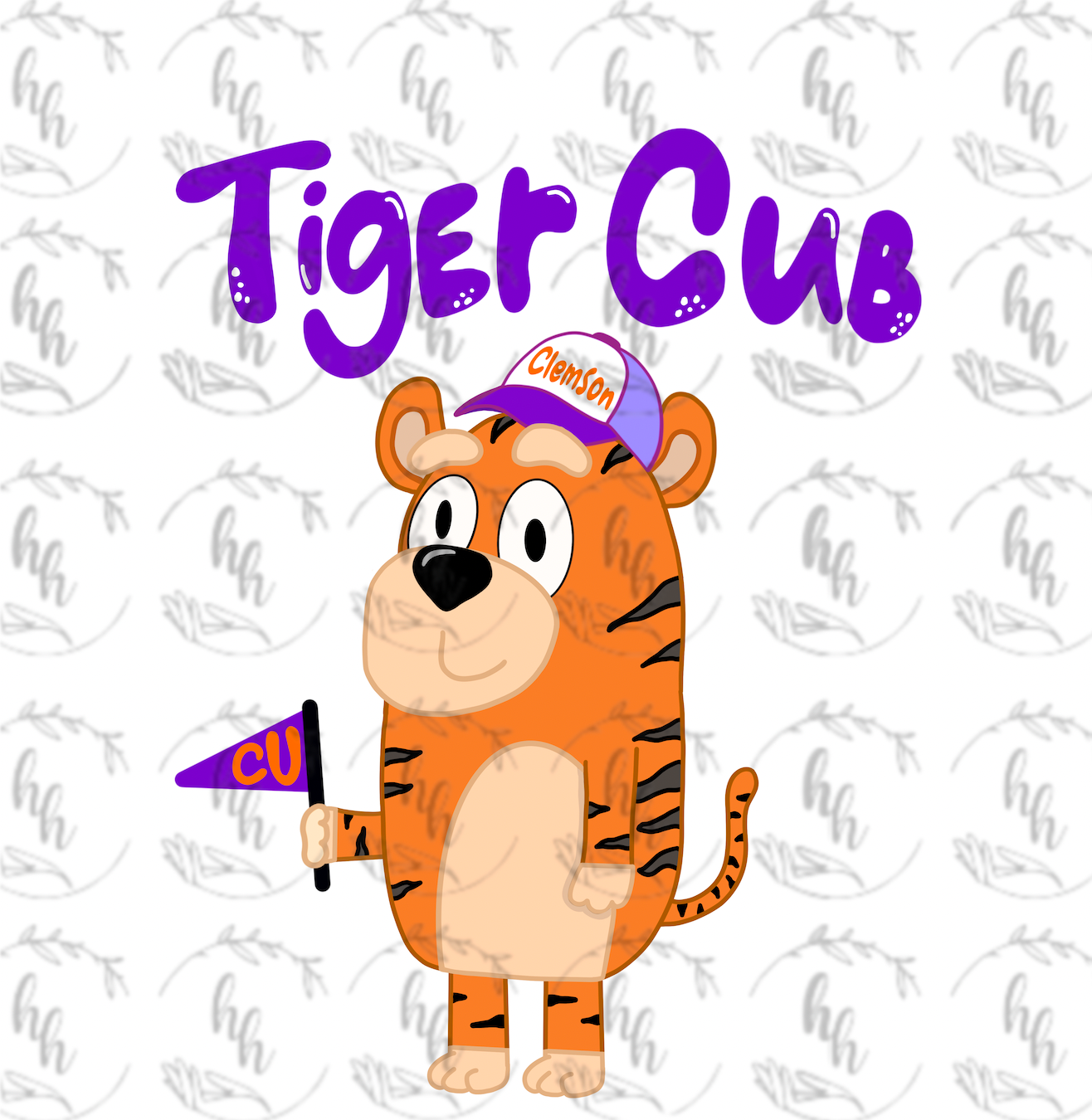 Blue Cub PNG - Digital Download