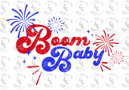 Boom Baby PNG - Digital Download