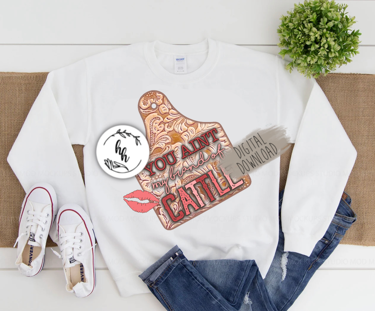 Not My Brand of Cattle PNG