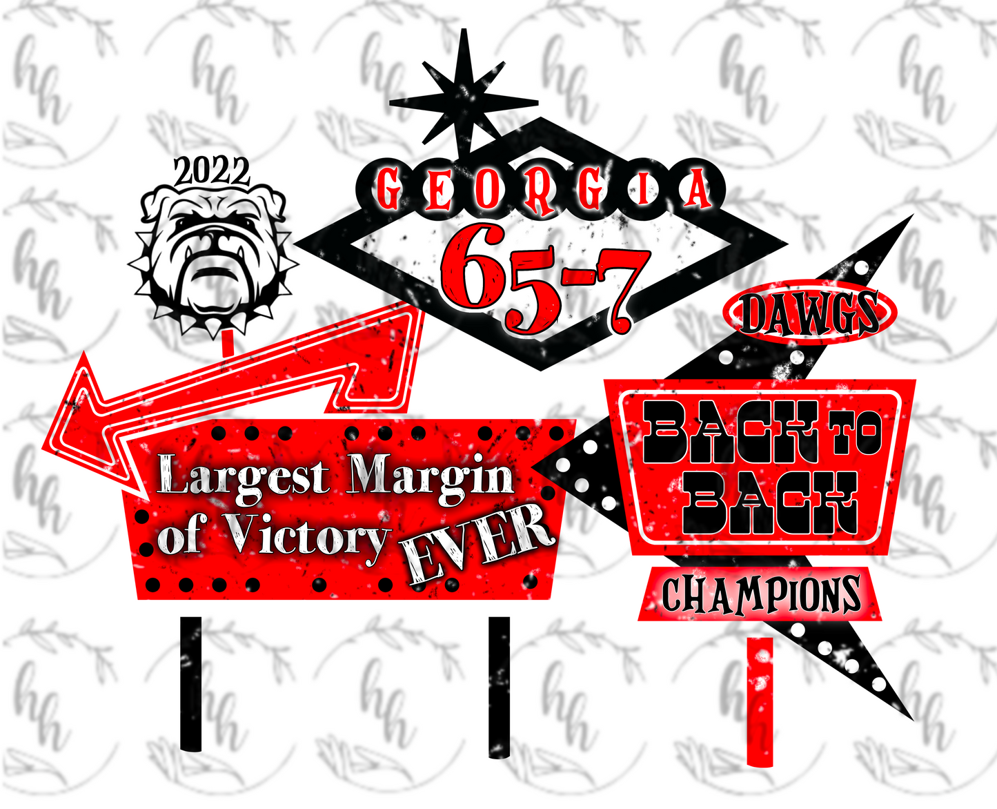 Championship Signs - PNG digital download