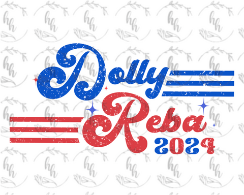 Dolly Reba PNG - Digital Download