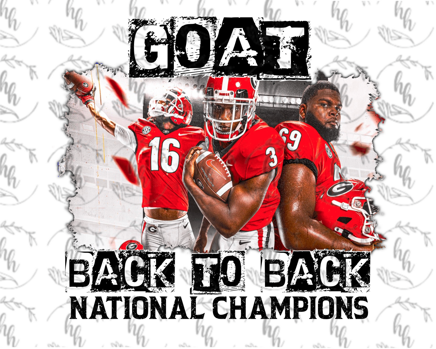 GOAT champs - PNG digital download