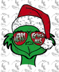 Grinchmas (color) PNG - santa hat