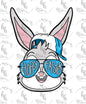 Boy Bunny PNG - Digital Download