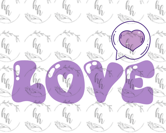 Love Talk PNG - Digital Download