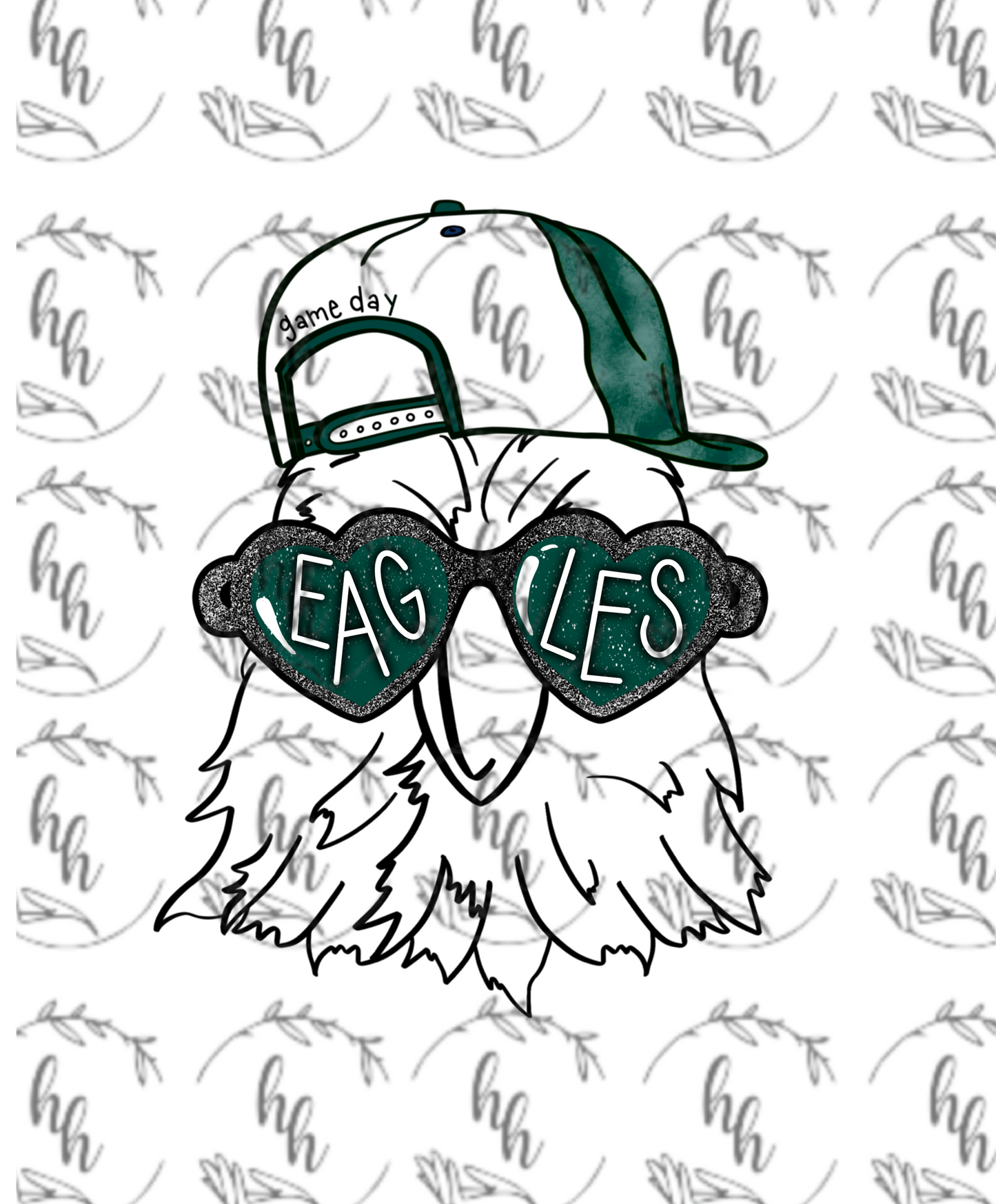 Eagle Mascot PNG - Digital Download