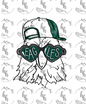 Eagle Mascot PNG - Digital Download