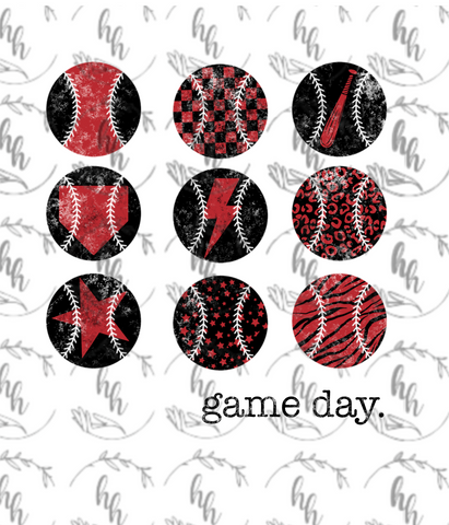 Baseball Gameday PNG - Digital Download