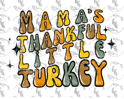 Mama's Turkey PNG - Digital Download